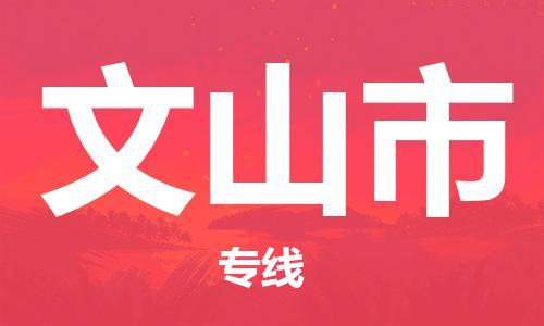 扬州到文山市物流公司-扬州到文山市物流专线-扬州到文山市货运运输物流专线需要好久市县闪送