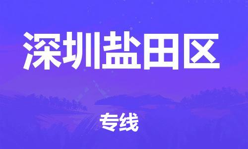 盐城到深圳盐田区物流公司-盐城到深圳盐田区物流专线-盐城到深圳盐田区货运运输食品饮料运输专线全额保价